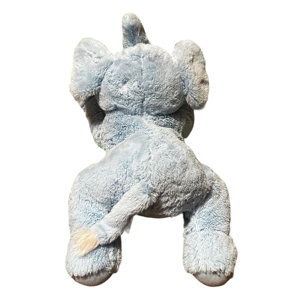 - Baby Blue Elephant Stuffed Plush Soft Toy Lovey Cedar Fair - Picture 5 of 8